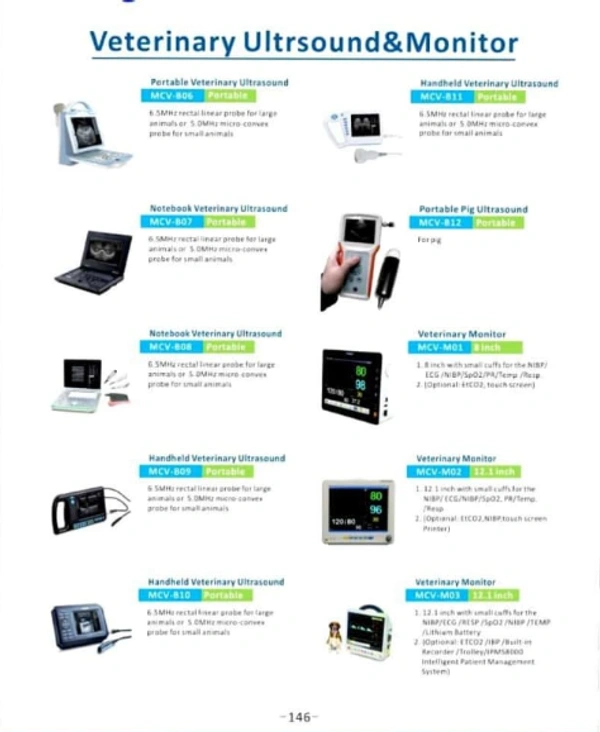 Veterinary Ultrasound & Monitor